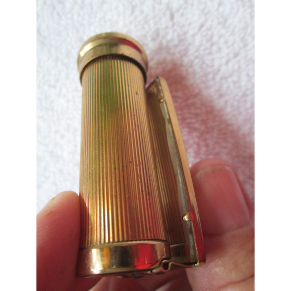 Carmont-Paris-modele depose, Limoges, refillable lipstick with mirror, unused - Picture 4 of 14